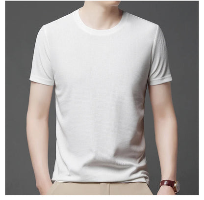 T-shirt manches courtes hommes blanc