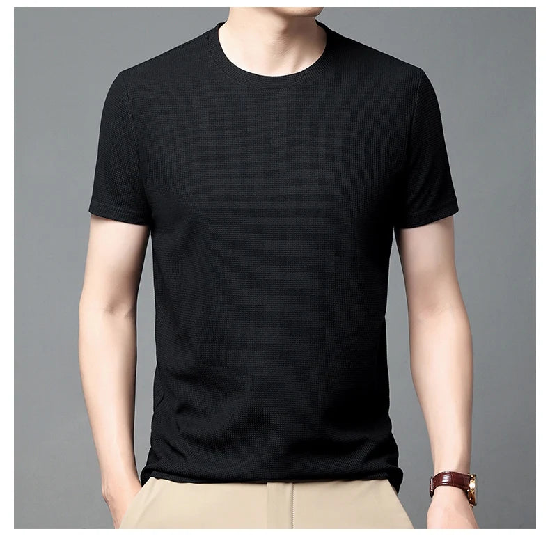 T-shirt manches courtes hommes noir