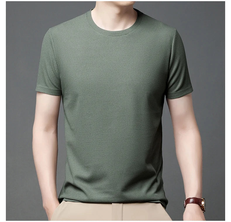 T-shirt manches courtes hommes vert